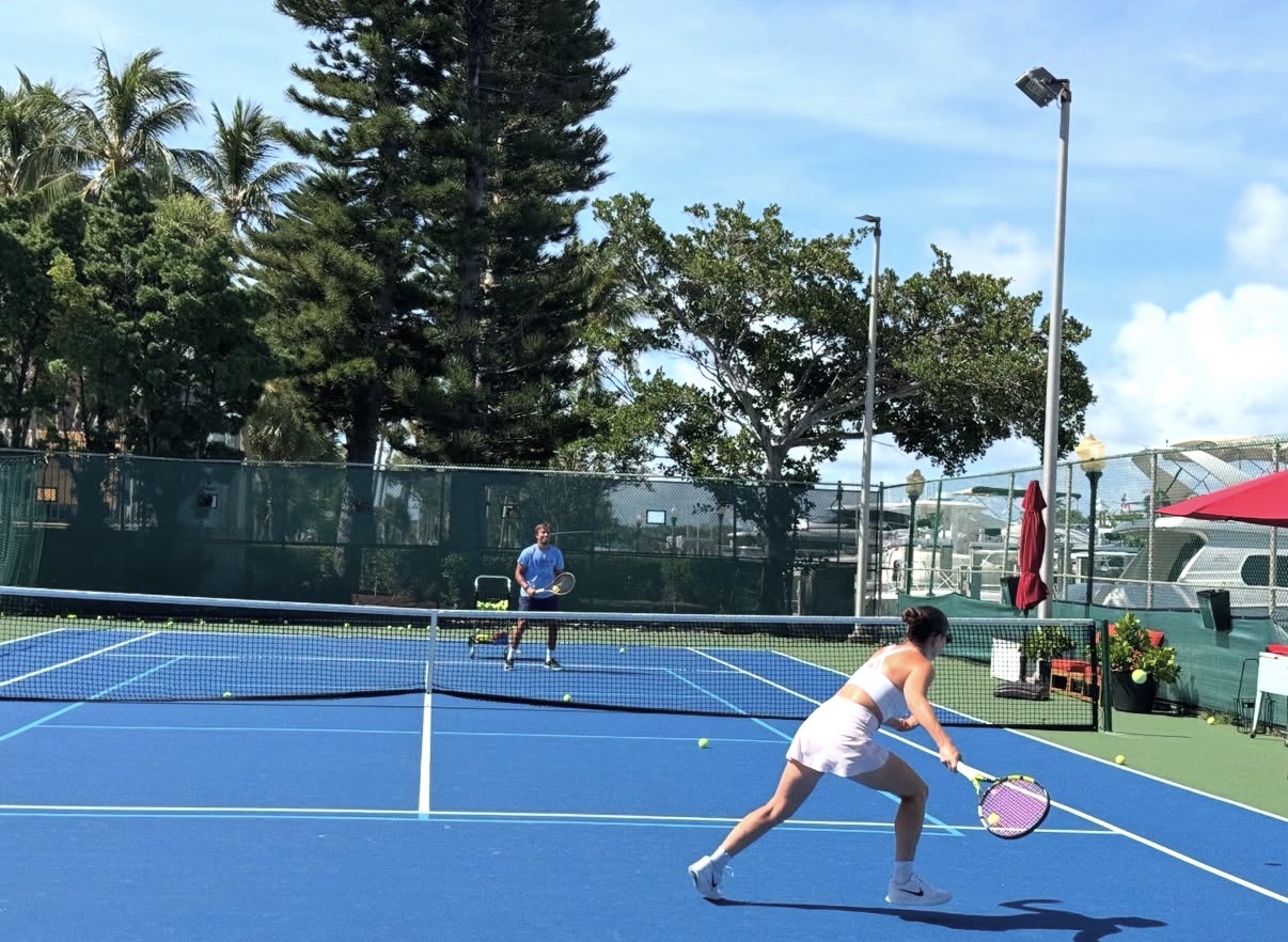 Private tennis lesson at Equalité Miami